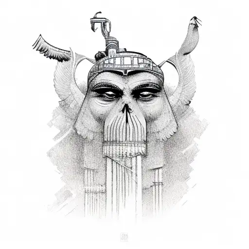 isis tattoo design idea