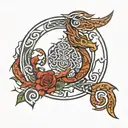 Celtiberian tattoo design idea