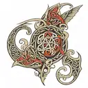 Celtiberian tattoo design idea