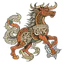Celtiberian tattoo design idea