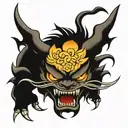 demon parade tattoo design idea