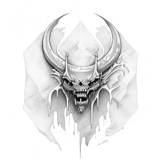 creek tattoo design idea