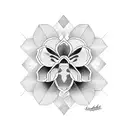 peruvian apple cactus tattoo design idea