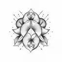 peruvian apple cactus tattoo design idea