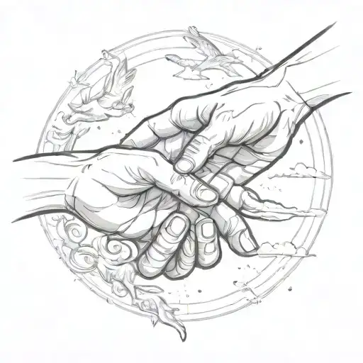 the creation of adam tattoo design idea