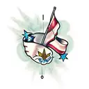 pinup  tattoo design idea