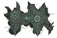 Cyberpunk Outline tattoo design idea