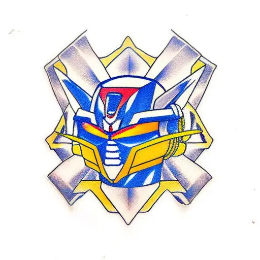 Gundam  tattoo design idea