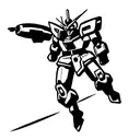 Gundam  tattoo design idea