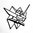 Gundam  tattoo design idea