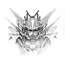 Gundam barbatos tattoo design idea