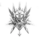 Gundam barbatos tattoo design idea