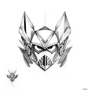 Gundam barbatos tattoo design idea