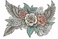 farvahar tattoo design idea