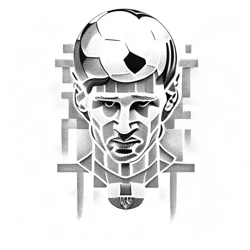 Lionel Messi worldcup tattoo design idea