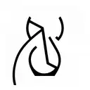 hourglass representing the past present and future tattoo design idea