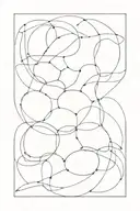 five equal lines going tattoo design idea