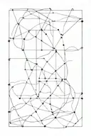 five equal lines going tattoo design idea