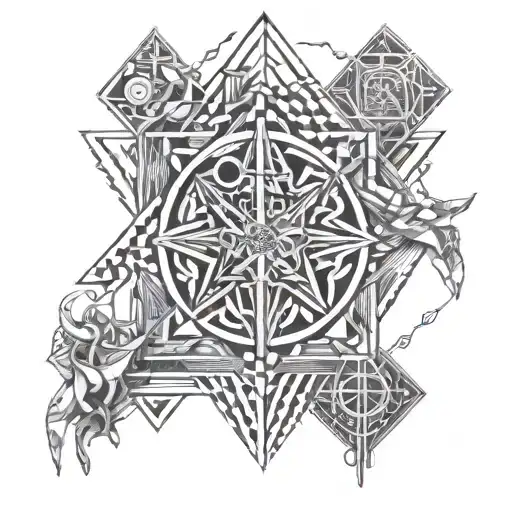 Rescue and brother and Hamburg and peace tattoo design idea