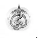 World Serpent, Yggdrasil tattoo design idea
