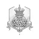Holy Grail tattoo design idea