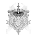 Holy Grail tattoo design idea