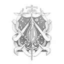 Holy Grail tattoo design idea