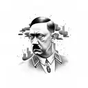 hitler tattoo design idea