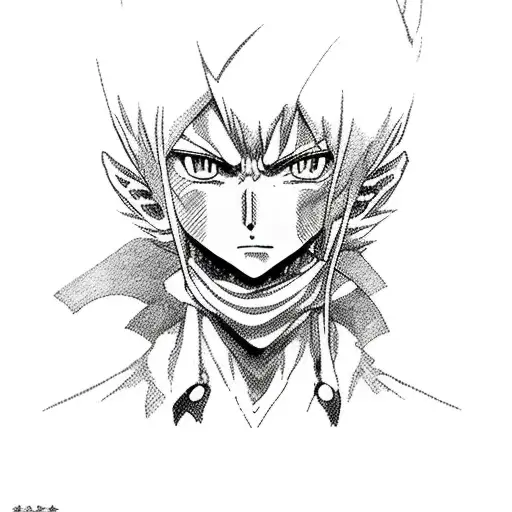 hunter x hunter with all characters tattoo design idea