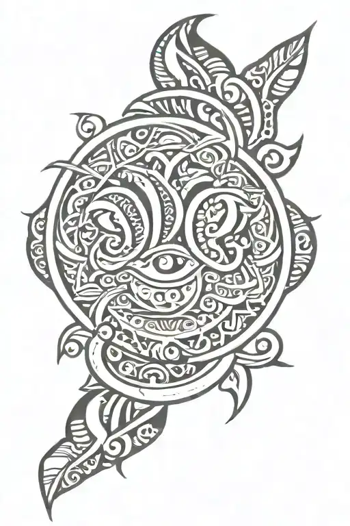 Polynesian forearm tattoo tattoo design idea