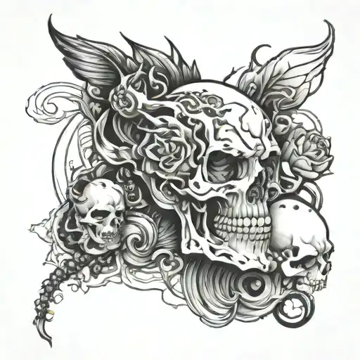 strong character, sensitive, powerful, stressed tattoo design idea