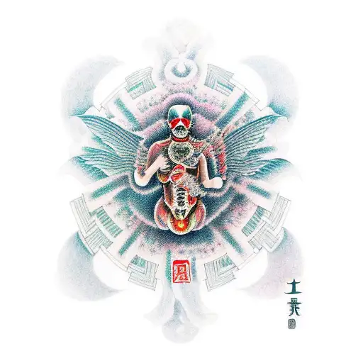 Nirvana In Utero Cover tattoo design idea