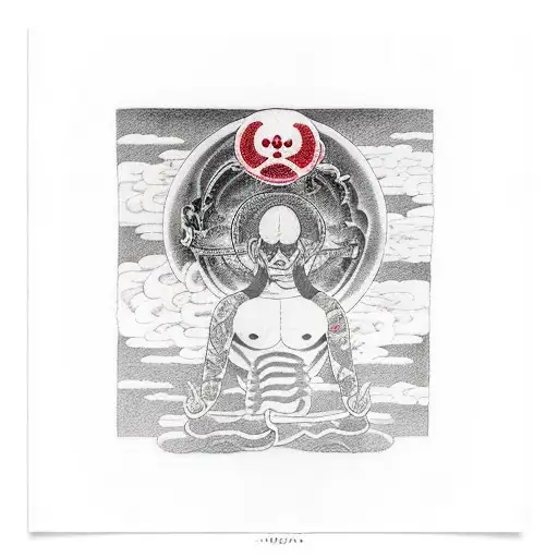 Nirvana In Utero Cover with Monkey D. Luffy intead, Love Kanji tattoo design idea