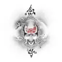 Nirvana In Utero Cover with Monkey D. Luffy intead, Love Kanji tattoo design idea