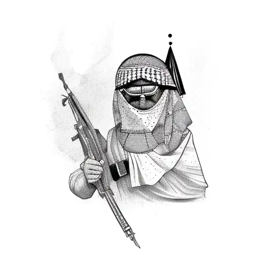 palestine tattoo design idea