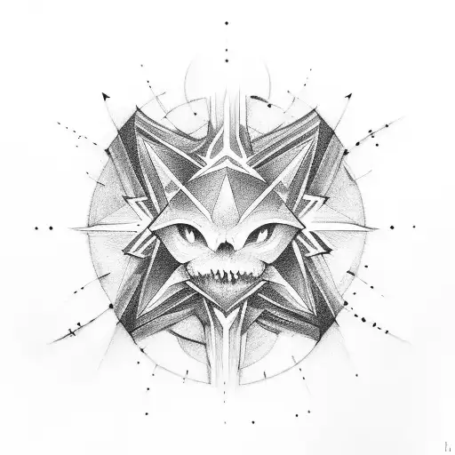 Blackstar from Souleater tattoo design idea