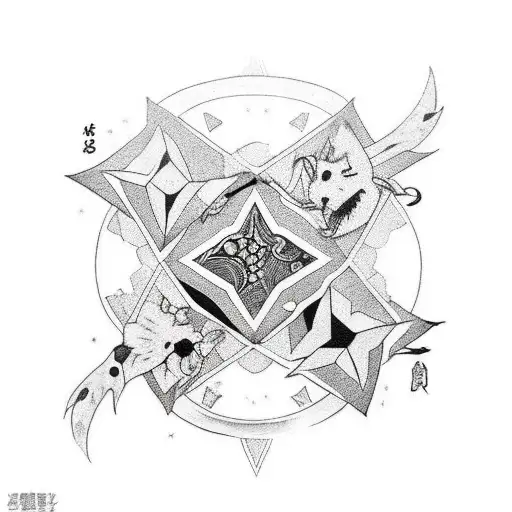 blackstar from soueater tattoo design idea
