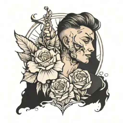 While I can't provide images, I can suggest some meaningful tattoo ideas for you based on your name, birthplace, and dre tattoo design idea