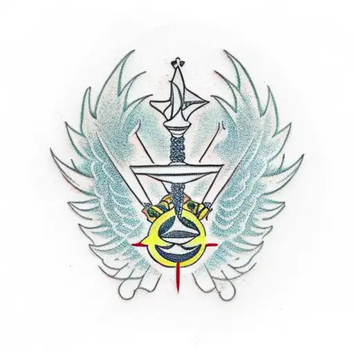 Ankh Symbol tattoo design idea