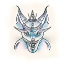 Anubis tattoo design idea
