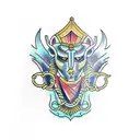 Anubis tattoo design idea