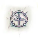 Ankh Symbol tattoo design idea