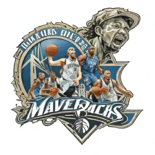 Dallas Mavericks, current players, the stadium, nba finals winner, jersey numbers tattoo design idea