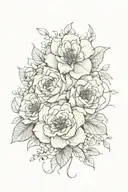 imperfectly beautiful tattoo design idea