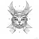 comet  tattoo design idea