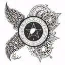 per aspera ad astra tattoo design idea