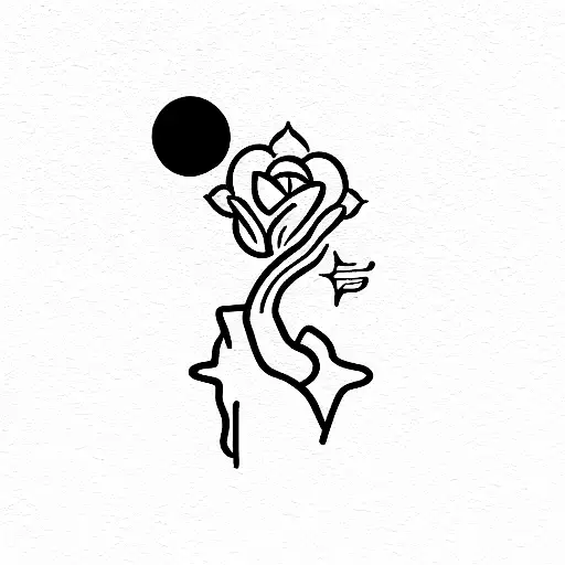 Vietnamese Icon tattoo design idea