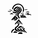 Vietnamese Icon tattoo design idea