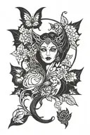morgana tattoo design idea