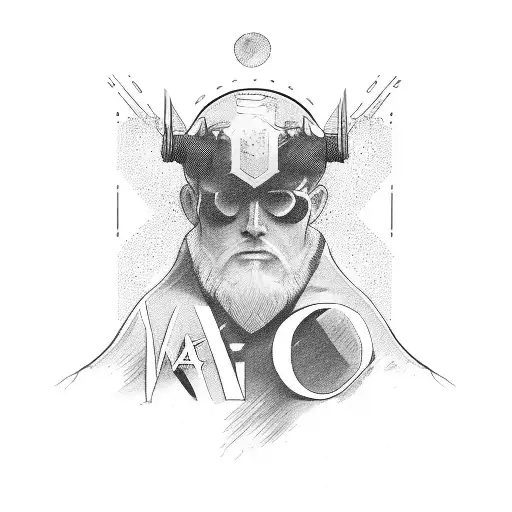 text: No man is free who cannot control himself. tattoo design idea
